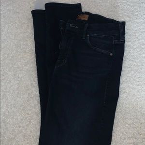 mother dark wash jeans